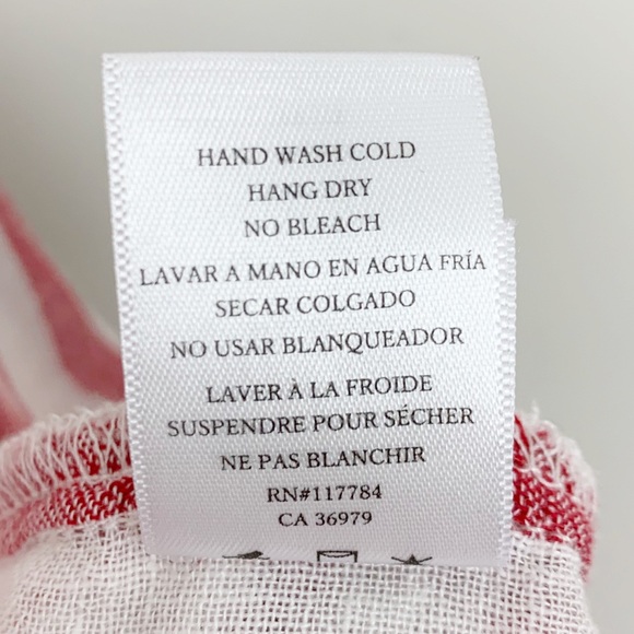 Rails | Jules Linen Blend Tunic Striped Preppy Top - Picture 7 of 8